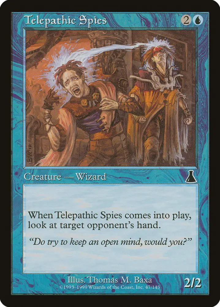 Telepathic Spies [Urza’s Destiny] - MTG Single