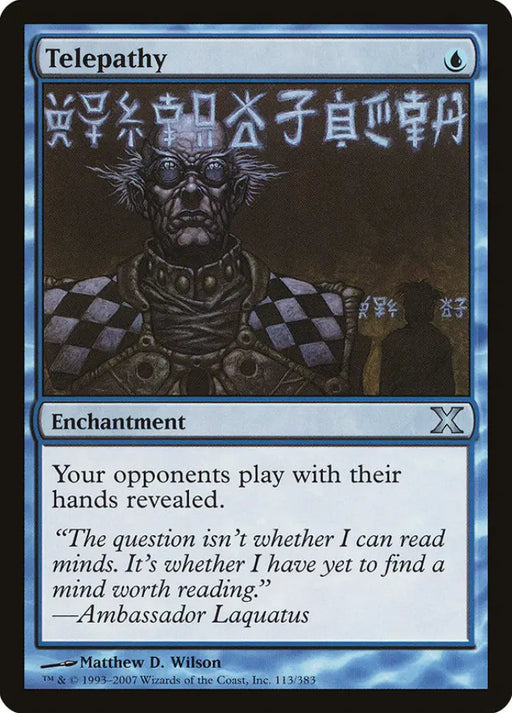 Telepathy [Tenth Edition] - MTG Single