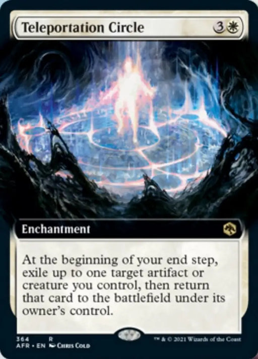 Teleportation Circle (Extended Art) [Dungeons & Dragons: Adventures in the Forgotten Realms] - MTG Single