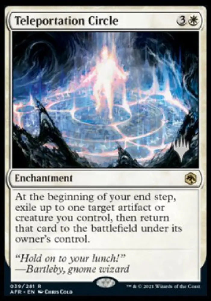 Teleportation Circle (Promo Pack) [Dungeons & Dragons: Adventures in the Forgotten Realms Promos] - MTG Single