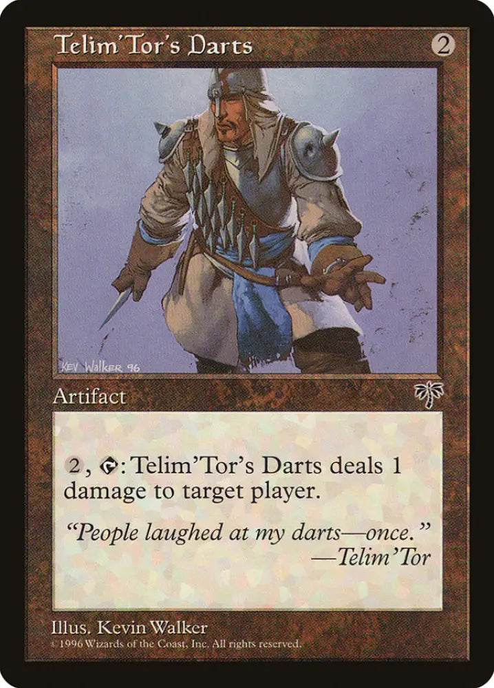 Telim’Tor’s Darts [Mirage] - MTG Single