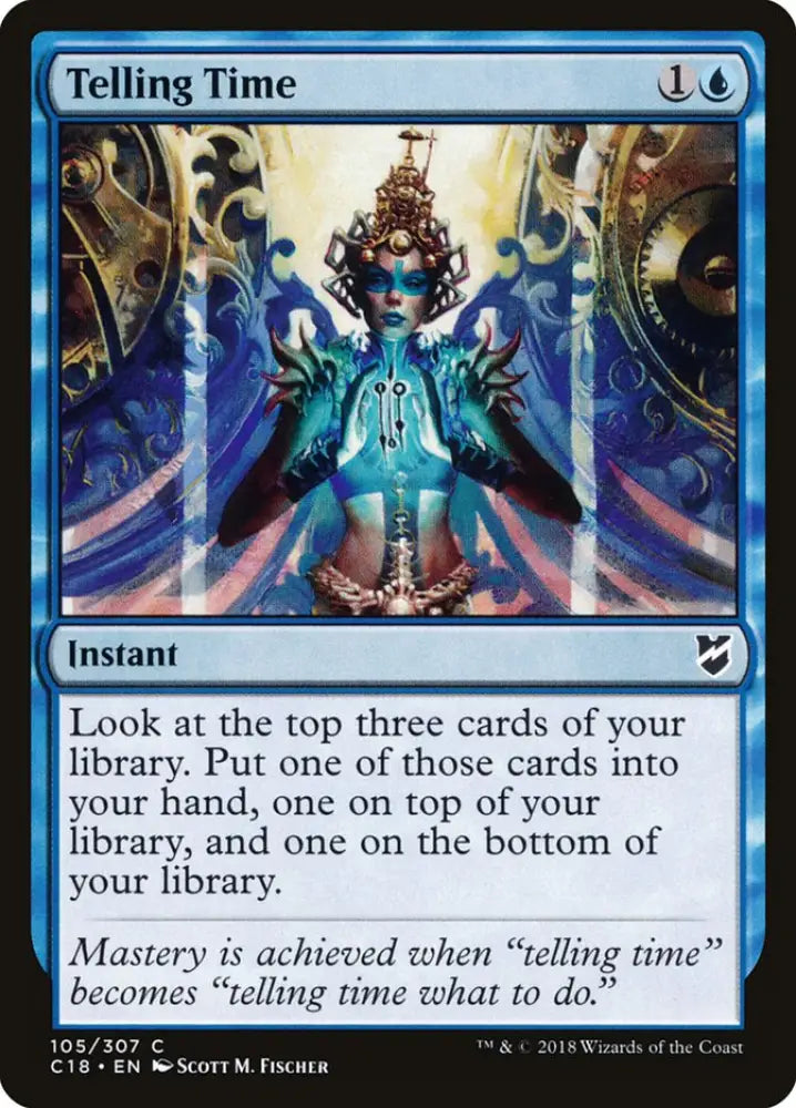 Telling Time [Commander 2018] - MTG Single