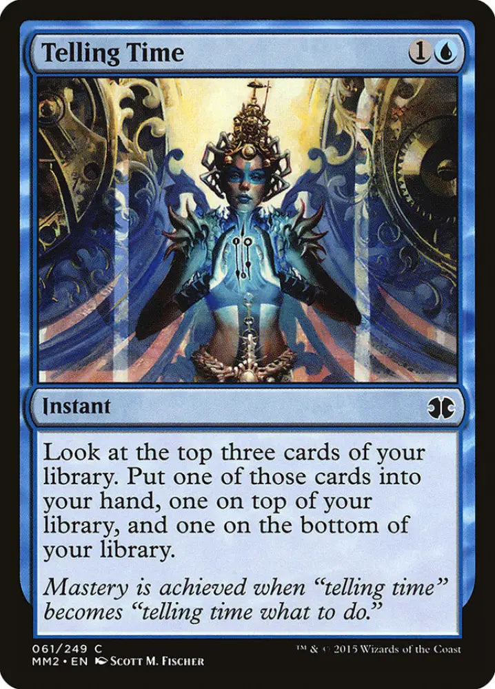 Telling Time [Modern Masters 2015] - MTG Single
