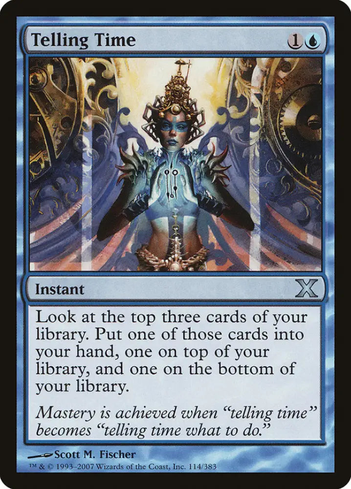 Telling Time [Tenth Edition] - MTG Single