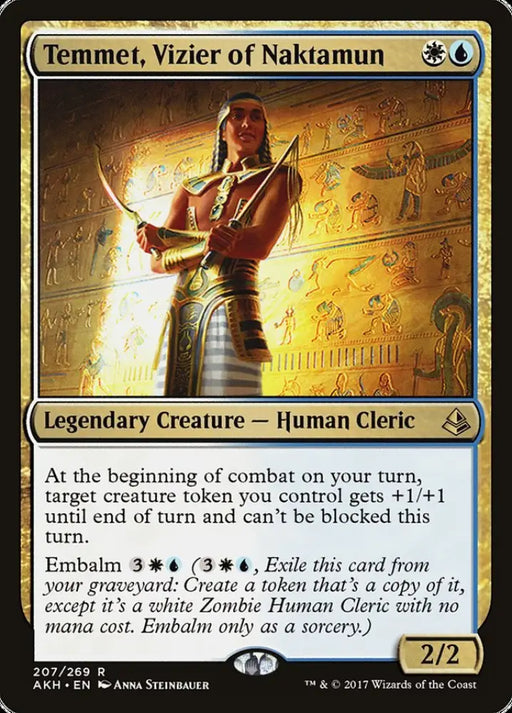Temmet Vizier of Naktamun [Amonkhet] - MTG Single