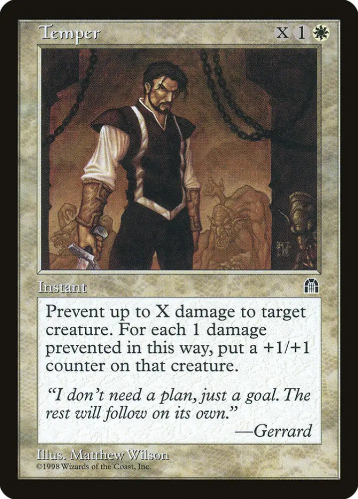 Temper [Stronghold] - MTG Single