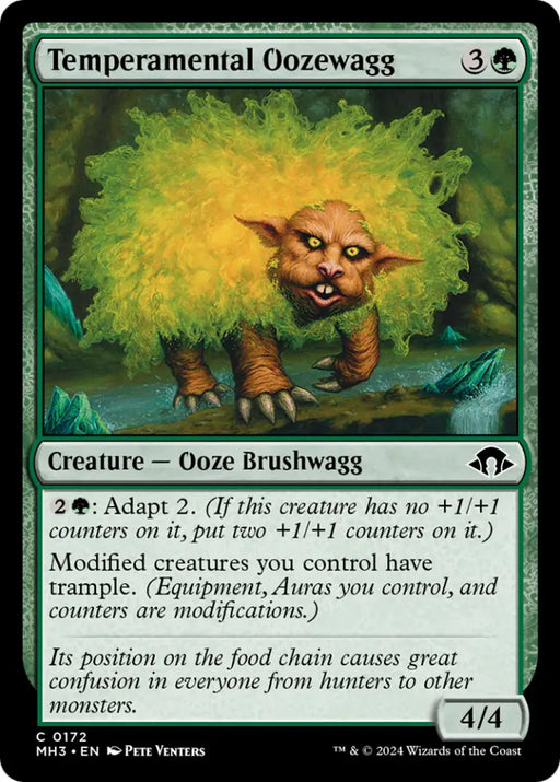 Temperamental Oozewagg [Modern Horizons 3] - MTG Single
