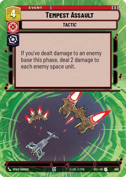 Tempest Assault (Hyperspace Foil) (900) [Secrets of Power]