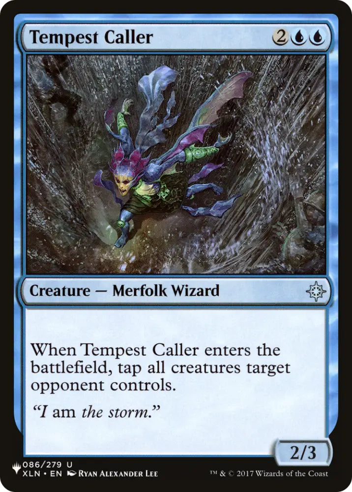Tempest Caller [The List] - MTG Single