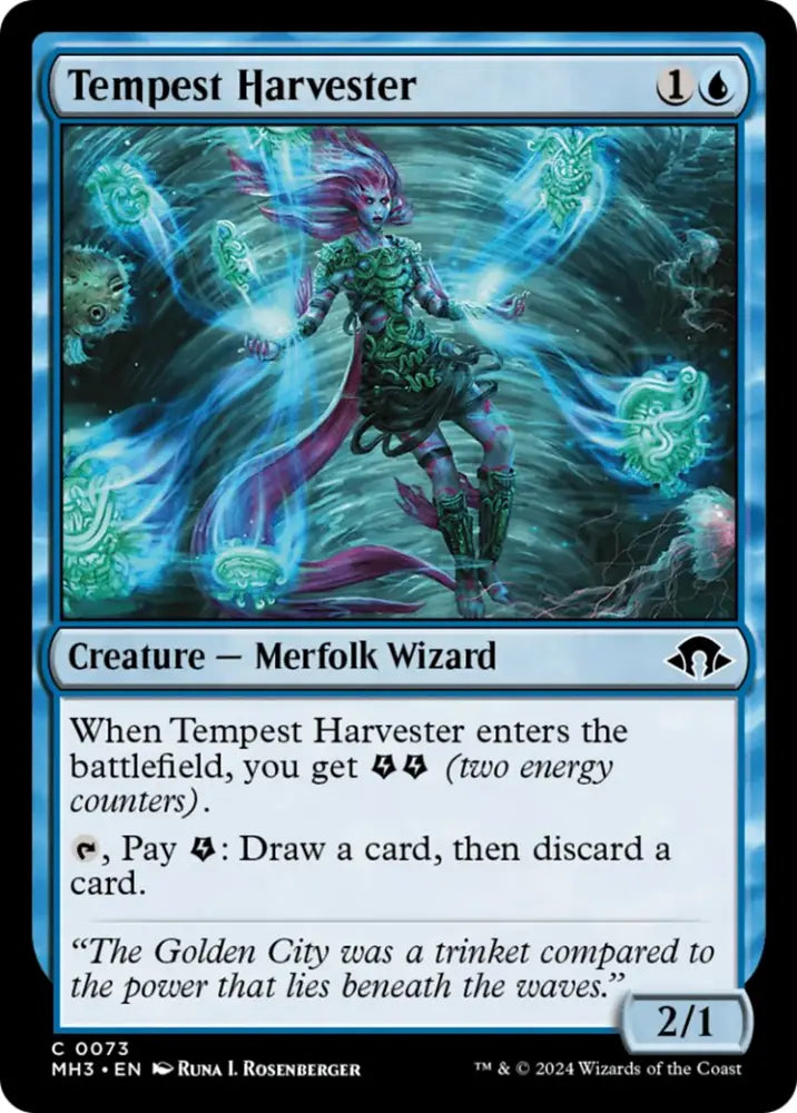 Tempest Harvester [Modern Horizons 3] - MTG Single