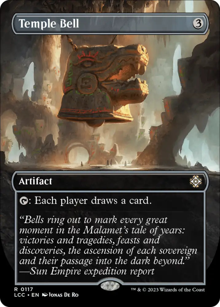 Temple Bell (Borderless) [The Lost Caverns of Ixalan Commander] - MTG Single
