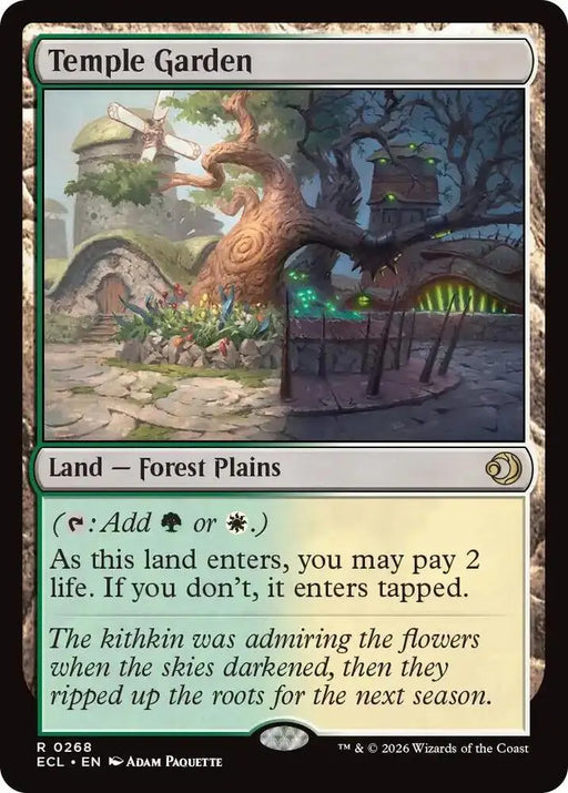 Temple Garden (268) [Lorwyn Eclipsed]