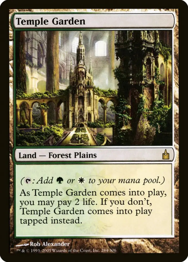 Temple Garden [Ravnica: City of Guilds] - MTG Single