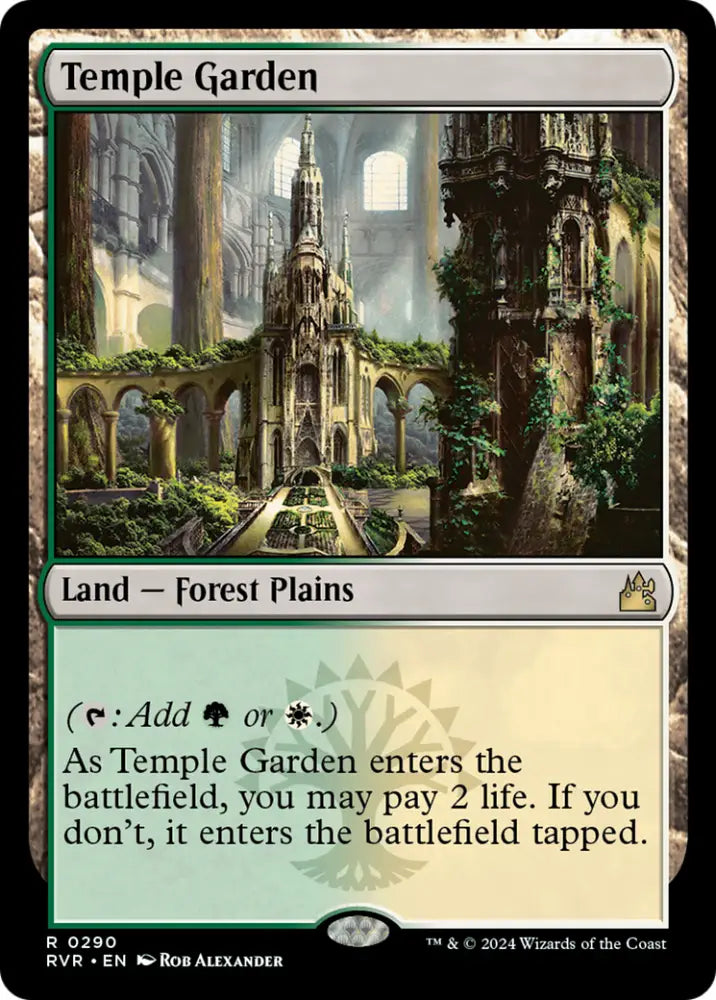 Temple Garden [Ravnica Remastered] - MTG Single