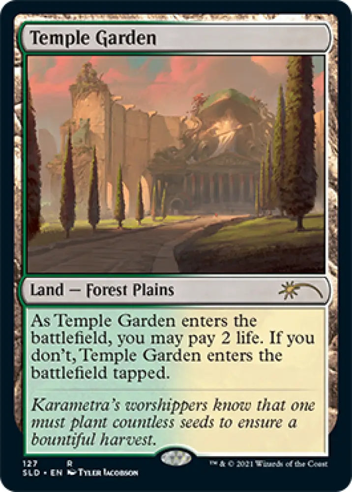 Temple Garden [Secret Lair Drop Series] - MTG Single