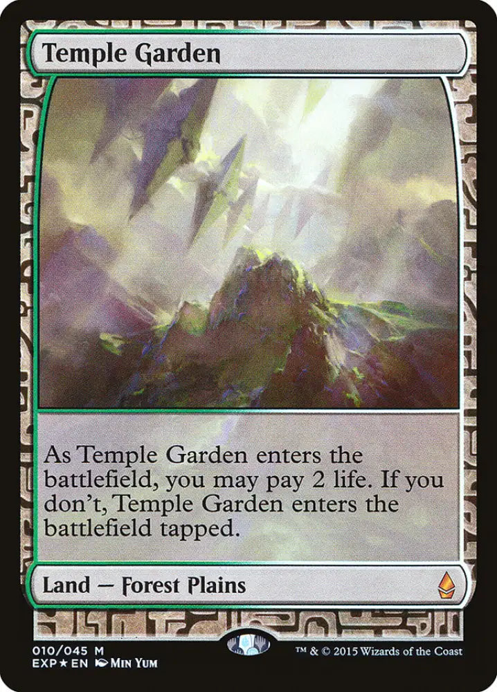 Temple Garden [Zendikar Expeditions] - MTG Single