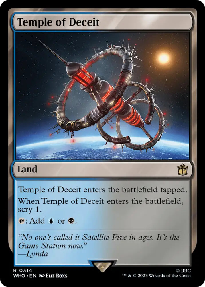 Temple of Deceit [Doctor Who] - MTG Single