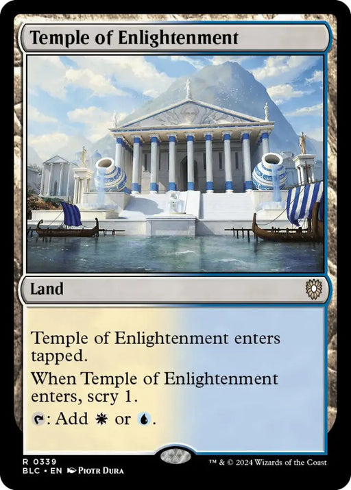 Temple of Enlightenment [Bloomburrow Commander] - MTG Single