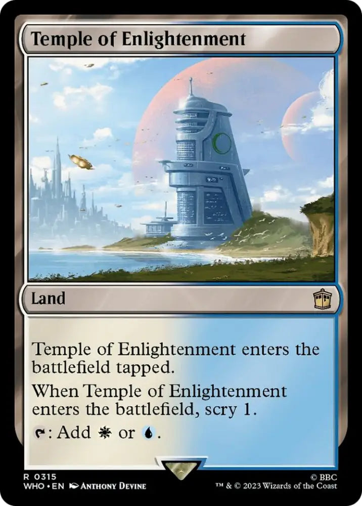 Temple of Enlightenment [Doctor Who] - MTG Single