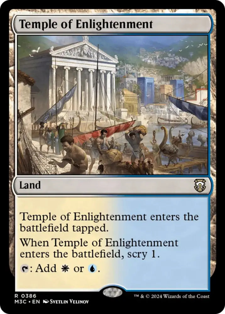 Temple of Enlightenment [Modern Horizons 3 Commander] - MTG Single