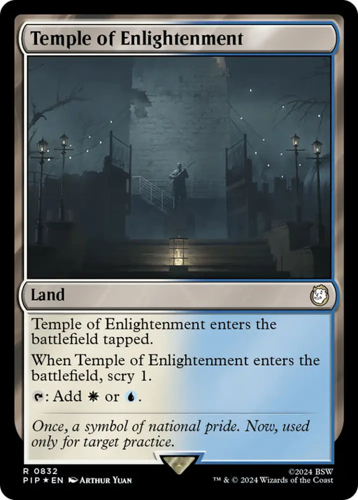 Temple of Enlightenment (Surge Foil) [Fallout] - MTG Single