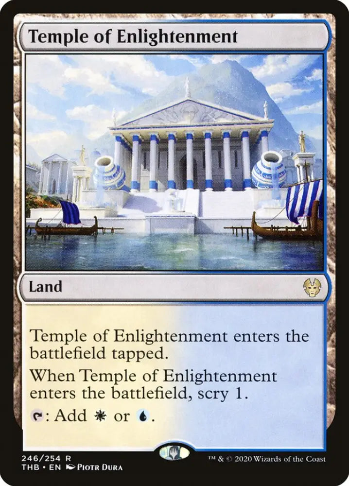 Temple of Enlightenment [Theros Beyond Death] - MTG Single