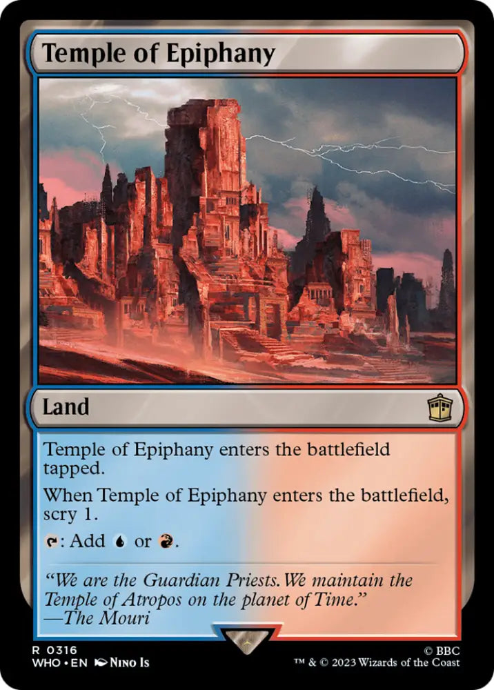 Temple of Epiphany [Doctor Who] - MTG Single