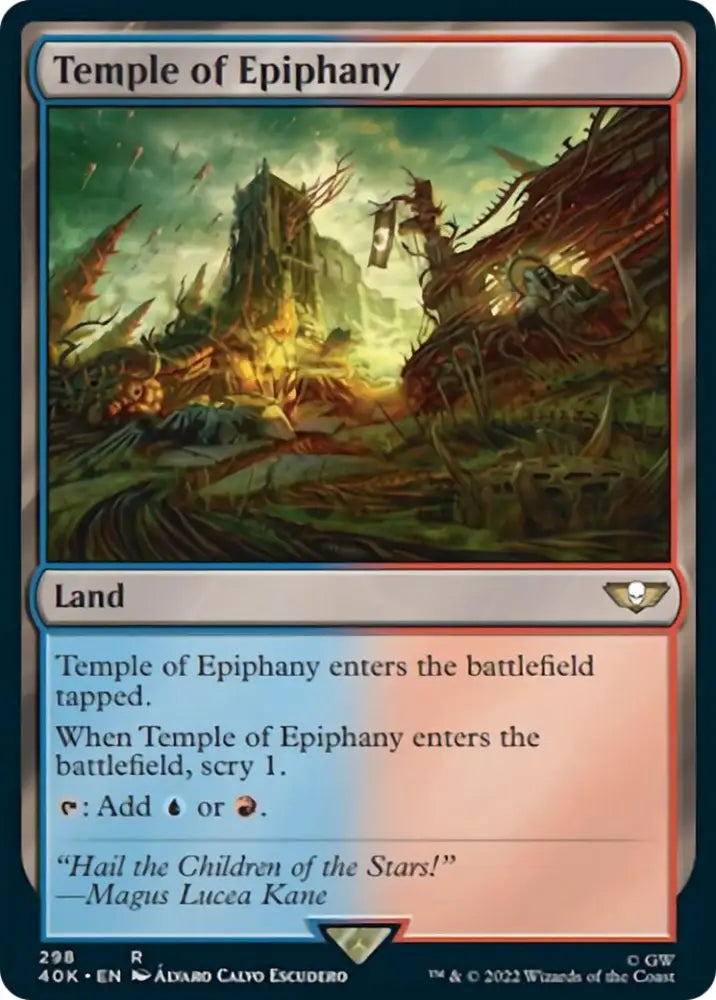 Temple of Epiphany [Warhammer 40,000] - MTG Single