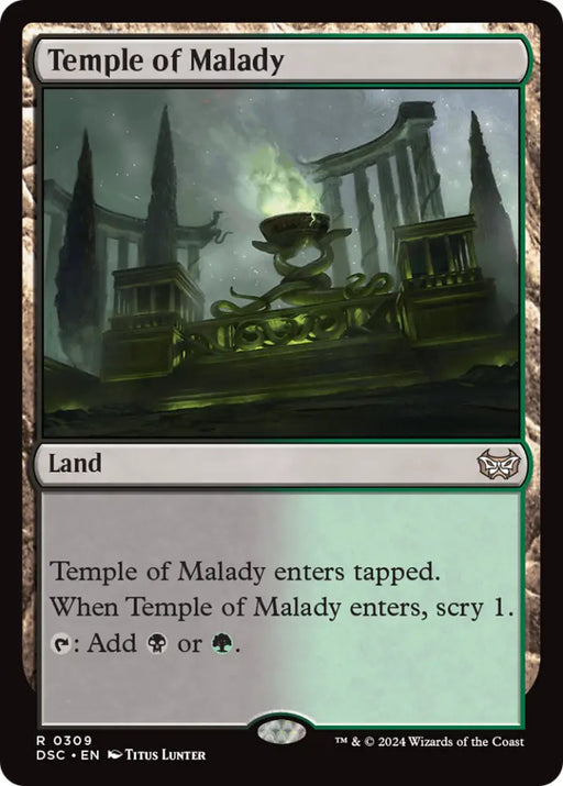 Temple of Malady [Duskmourn: House of Horror Commander] - MTG Single