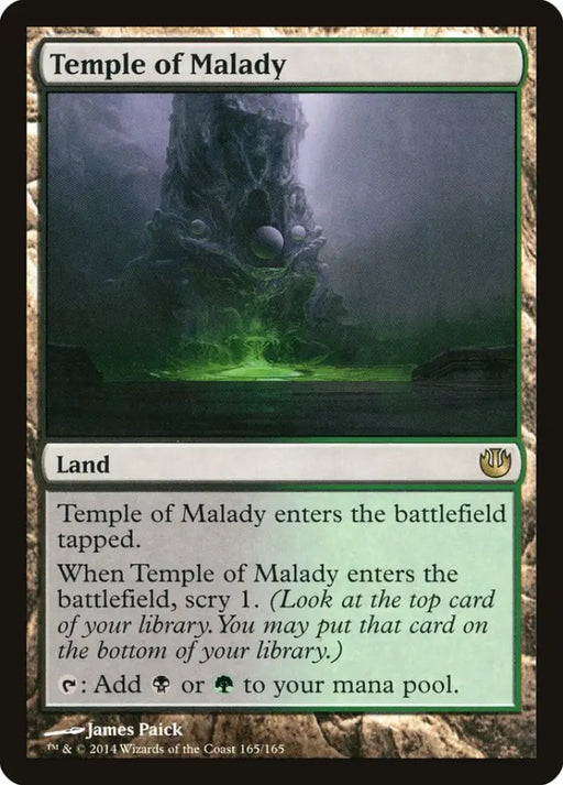 Temple of Malady [Journey into Nyx] - MTG Single