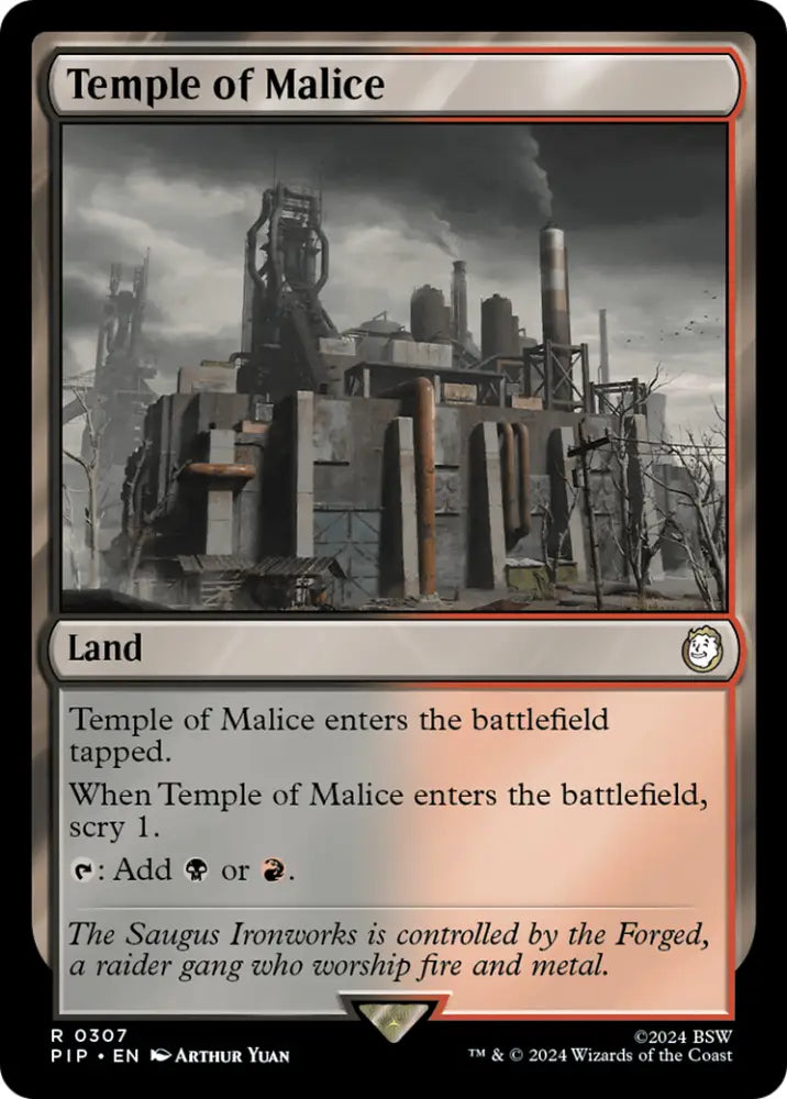 Temple of Malice [Fallout] - MTG Single
