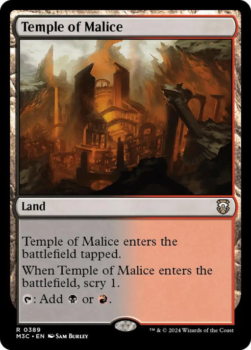 Temple of Malice [Modern Horizons 3 Commander] - MTG Single