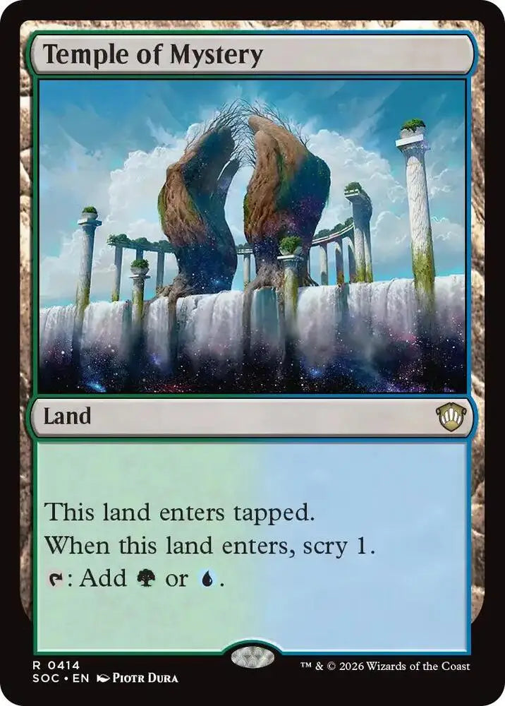Temple of Mystery (414) [Secrets of Strixhaven Commander]