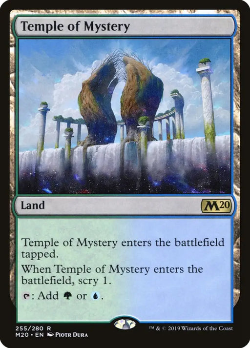Temple of Mystery [Core Set 2020] - MTG Single
