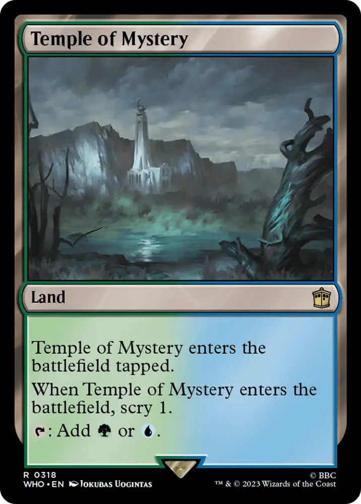 Temple of Mystery [Doctor Who] - MTG Single