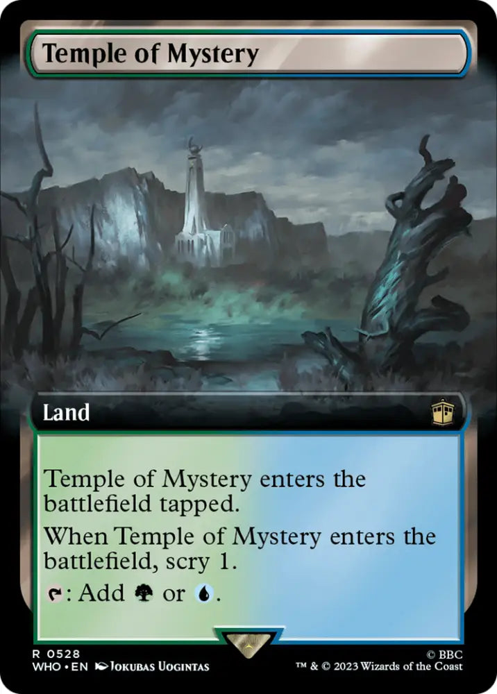 Temple of Mystery (Extended Art) [Doctor Who] - MTG Single