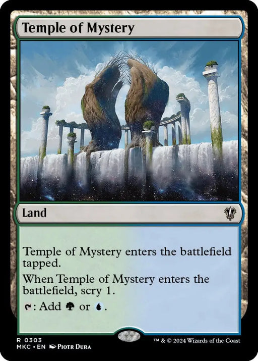 Temple of Mystery [Murders at Karlov Manor Commander] - MTG Single