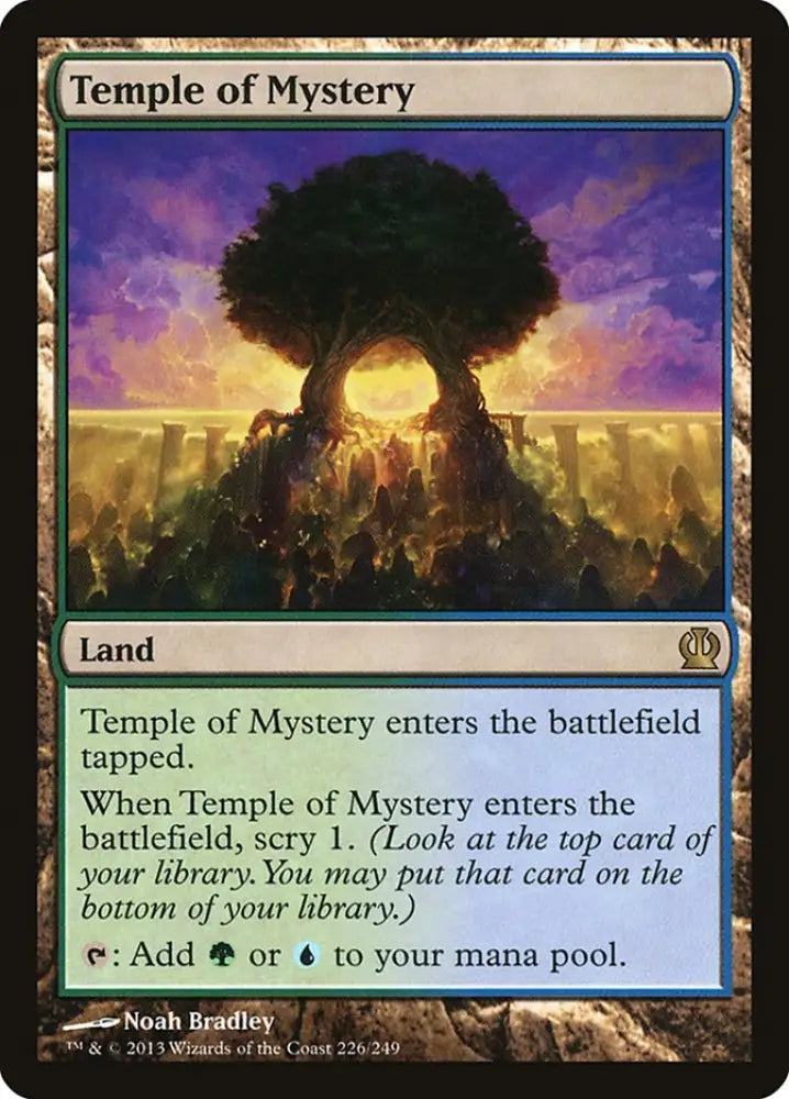 Temple of Mystery [Theros] - MTG Single