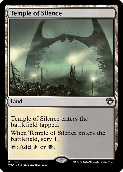 Temple of Silence [Outlaws of Thunder Junction Commander] - MTG Single