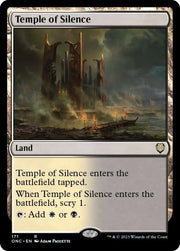 Temple of Silence [Phyrexia: All Will Be One Commander] - MTG Single