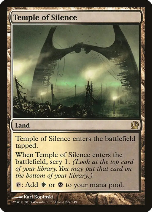 Temple of Silence [Theros] - MTG Single