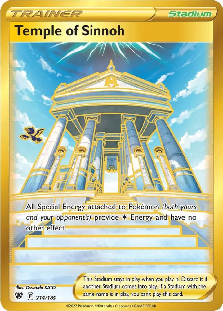 Temple of Sinnoh (214/189) [Sword & Shield: Astral Radiance] - Pokemon Single