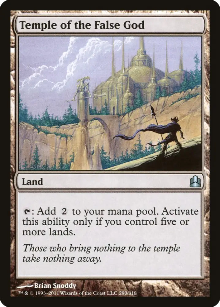 Temple of the False God [Commander 2011] - MTG Single