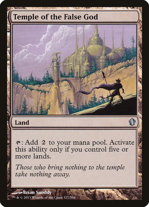 Temple of the False God [Commander 2013] - MTG Single