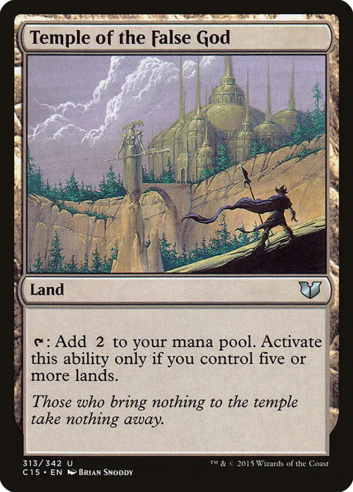 Temple of the False God [Commander 2015] - MTG Single