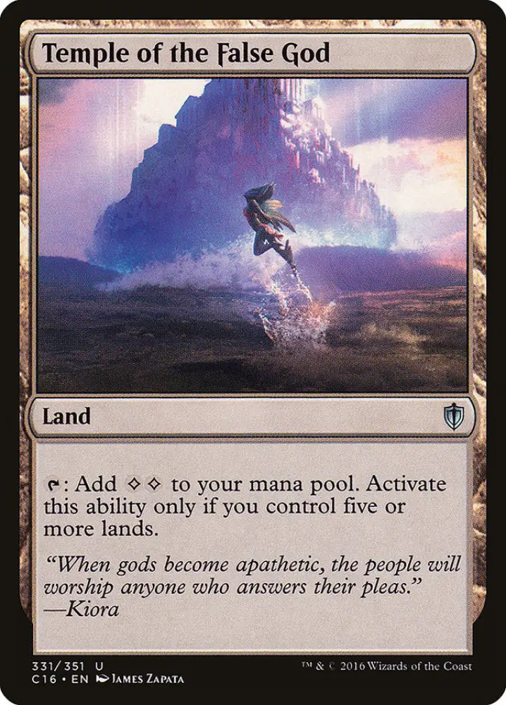 Temple of the False God [Commander 2016] - MTG Single