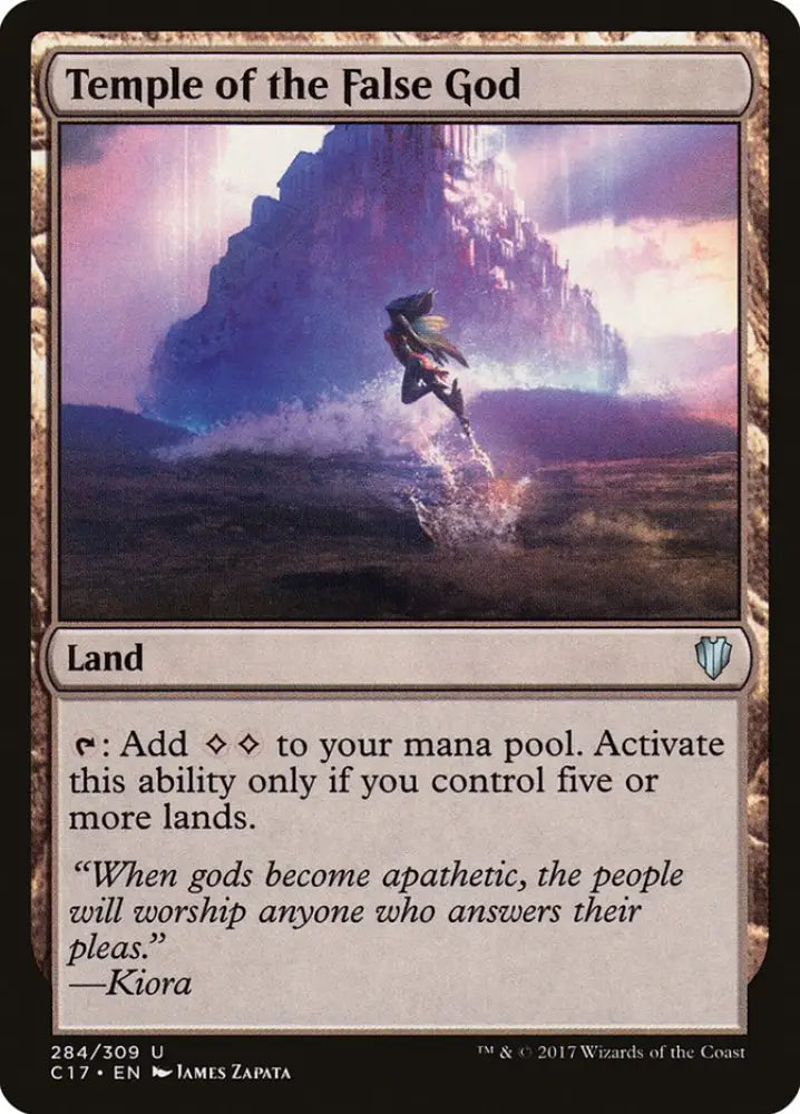 Temple of the False God [Commander 2017] - MTG Single