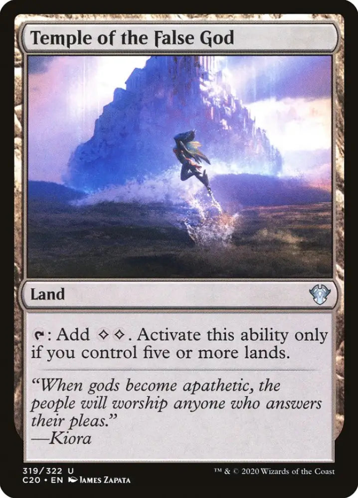 Temple of the False God [Commander 2020] - MTG Single