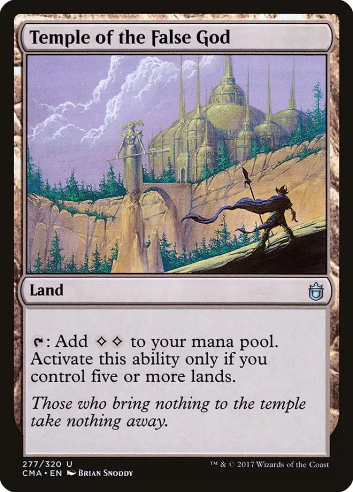 Temple of the False God [Commander Anthology] - MTG Single