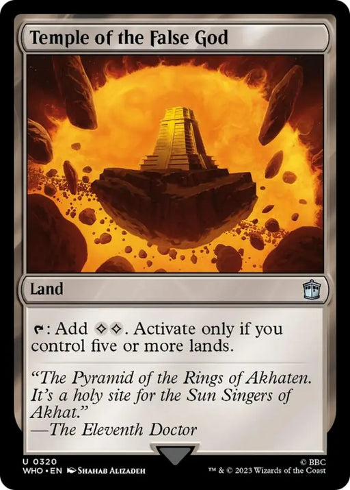 Temple of the False God [Doctor Who] - MTG Single